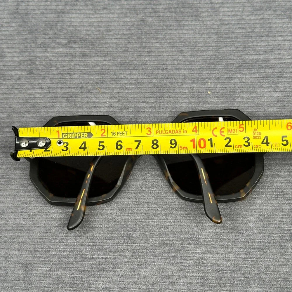 Oliver Goldsmith London Manhattan 1964 Sunglasses Matte Speckled Tortoise Italy